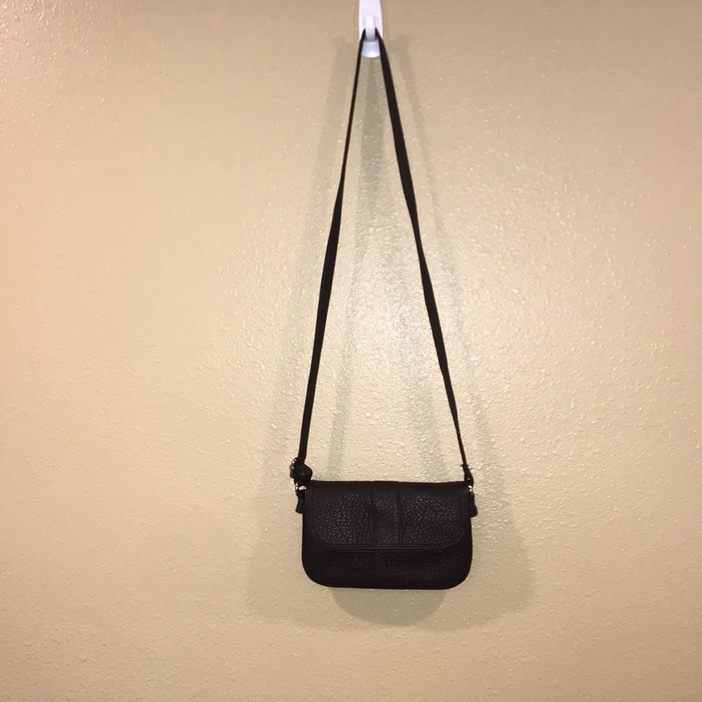 Dark Brown grainy Cross Body